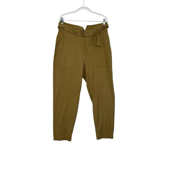 Banana Republic Refined Utility High Waist Pants in Brown | Size 14 - Picture 2 of 9